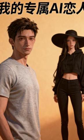 短剧《我的专属AI恋人》海报