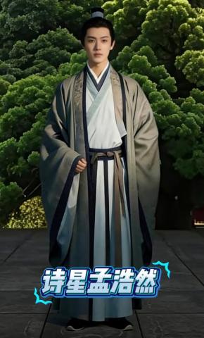 短剧《诗星孟浩然》海报