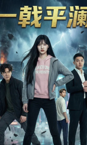 短剧《一戟平澜》海报