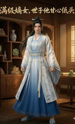 短剧《满级嫡女，世子他甘心低头》海报