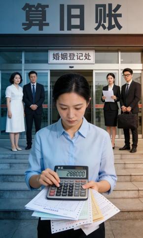 短剧《算旧账》海报