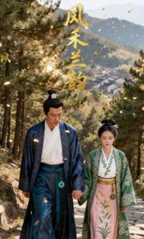 短剧《凤禾兰韵》海报