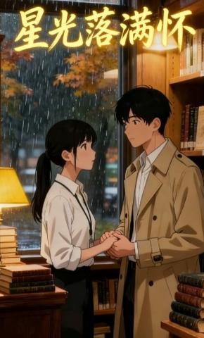 短剧《星光落满怀》海报