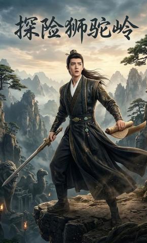 短剧《探险狮驼岭》海报