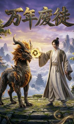 短剧《万年废徒》海报