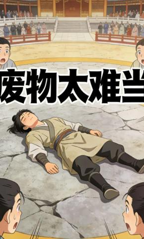 短剧《废物太难当》海报