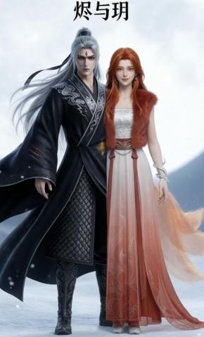 短剧《烬与玥》海报