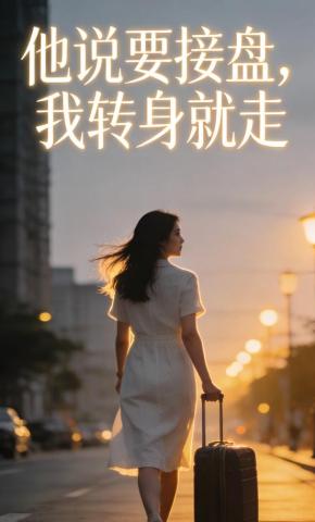 短剧《他说要接盘，我转身就走》海报