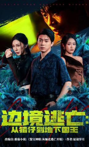 短剧《边境逃亡：从猪仔到地下国王》海报