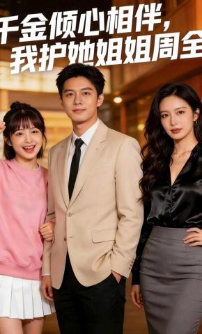 短剧《千金倾心相伴，我护她姐姐周全》海报