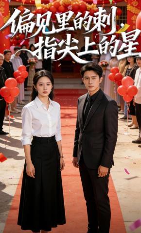 短剧《偏见里的刺，指尖上的星》海报