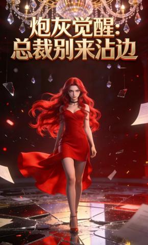 短剧《炮灰觉醒：总裁别来沾边》海报