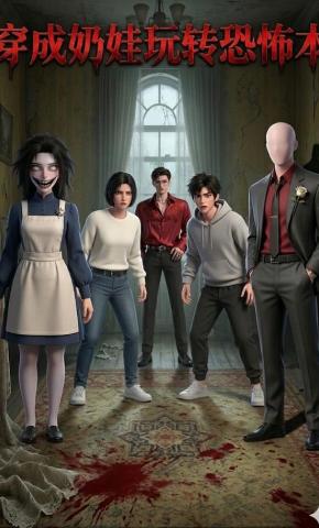 短剧《穿成奶娃玩转恐怖本》海报