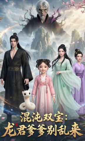短剧《混沌双宝：龙君爹爹别乱来》海报