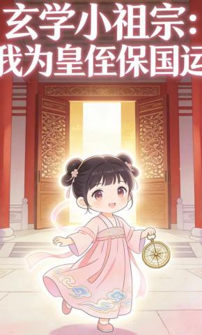短剧《玄学小祖宗：我为皇侄保国运》海报