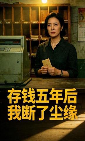 短剧《存钱五年后我断了尘缘》海报