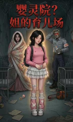 短剧《婴灵院姐的育儿场》海报