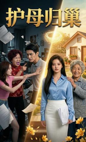 短剧《护母归巢》海报