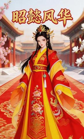 短剧《昭懿风华》海报