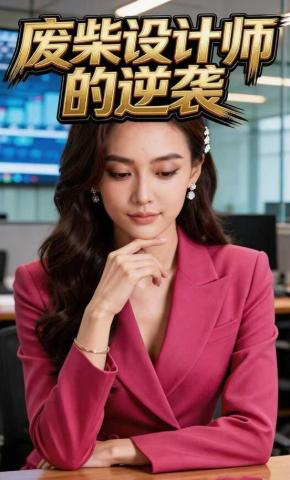 短剧《废柴设计师的逆袭》海报