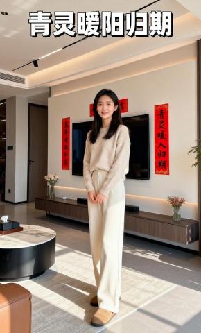 短剧《青灵暖阳归期》海报