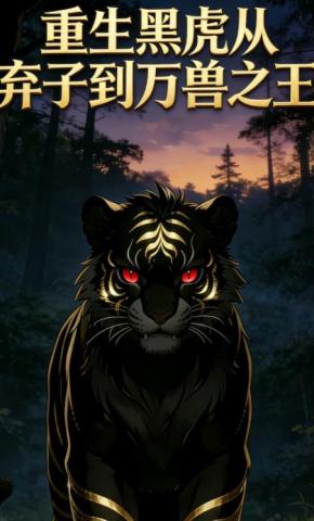 短剧《重生黑虎从弃子到万兽之王》海报