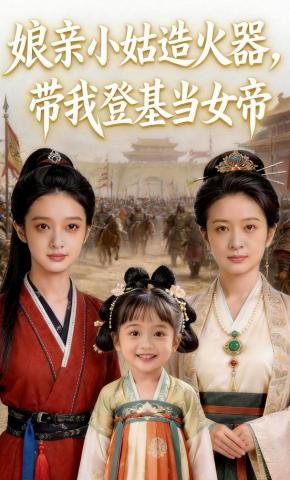 短剧《娘亲小姑造火器，带我登基当女帝》海报