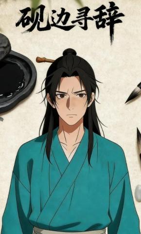 短剧《砚边寻辞》海报