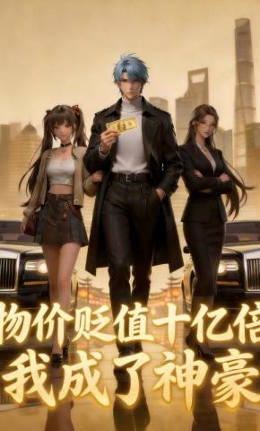 短剧《物价贬值十亿倍，我成了神豪》海报