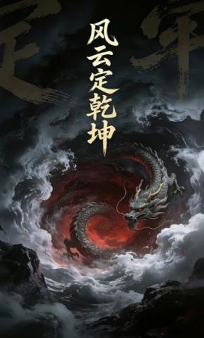 短剧《风云定乾坤》海报