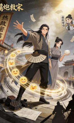 短剧《嘴炮救宋》海报