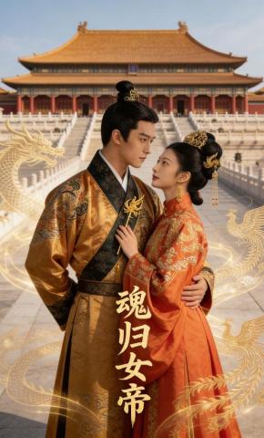 短剧《魂归女帝》海报