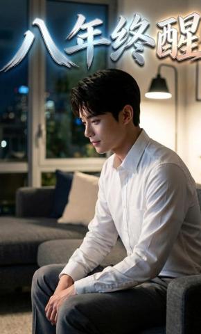 短剧《八年终醒》海报