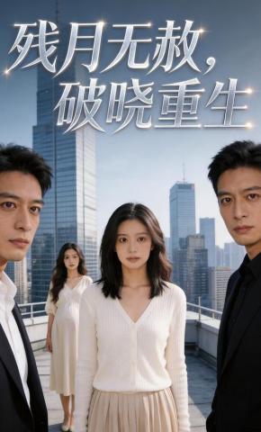 短剧《残月无赦，破晓重生》海报