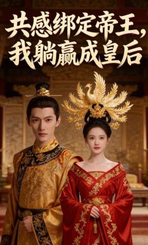 短剧《共感绑定帝王，我躺赢成皇后》海报