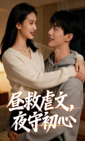 短剧《昼救虐文，夜守初心》海报