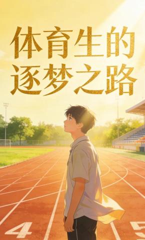 短剧《体育生的逐梦之路》海报