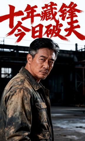 短剧《十年藏锋今日破天》海报