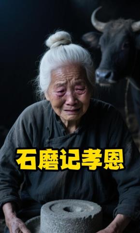 短剧《石磨记孝恩》海报