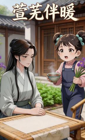 短剧《萱芜伴暖》海报