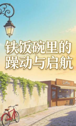 短剧《铁饭碗里的躁动与启航》海报