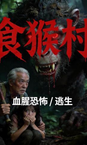 短剧《食猴村》海报