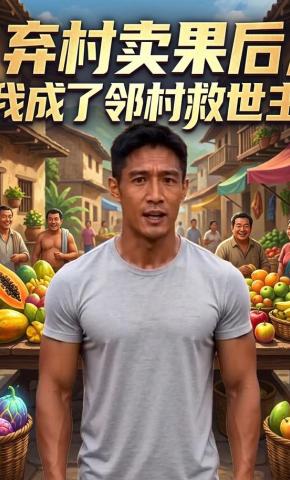 短剧《弃村卖果后，我成了邻村救世主》海报