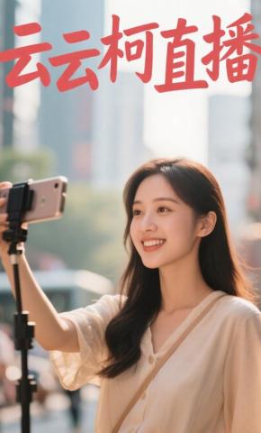 短剧《云云柯直播》海报