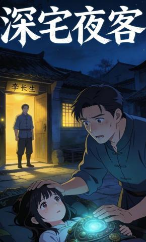 短剧《深宅夜客》海报