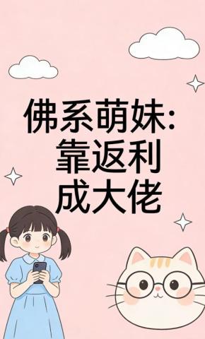 短剧《佛系萌妹：靠返利成大佬》海报