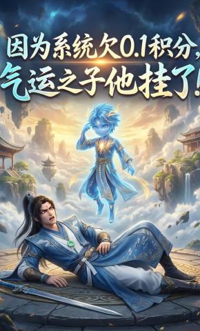 短剧《因为系统欠0.1积分，气运之子他挂了！》海报