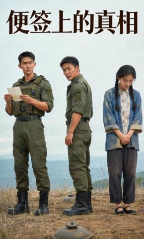 短剧《便签上的真相》海报