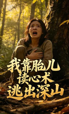 短剧《我靠胎儿读心术逃出深山》海报