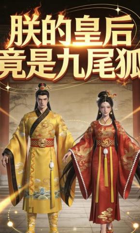 短剧《朕的皇后竟是九尾狐》海报